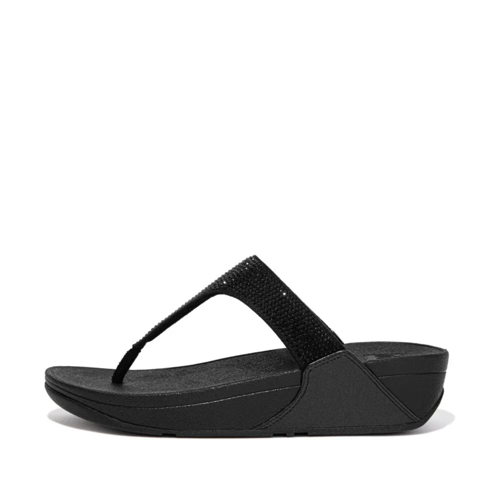 FitFlop LULU Crystal Toe-Post Sandals