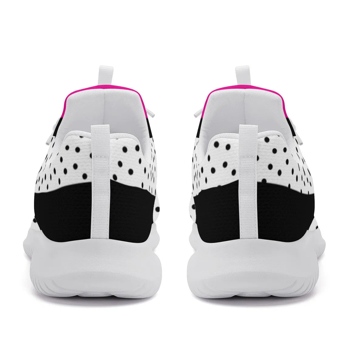 Fitness sneaker - Polka Dot - White