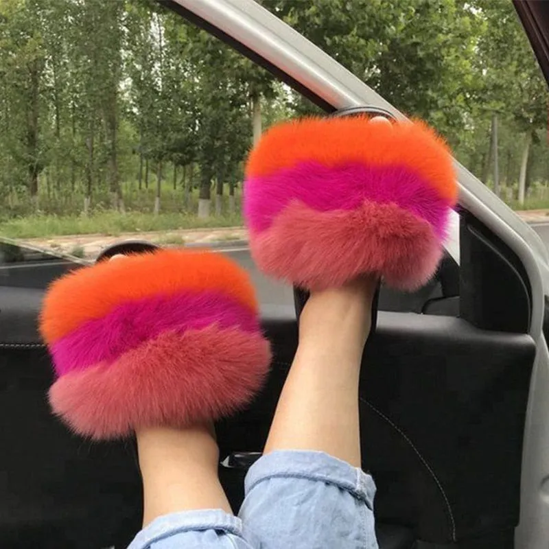 Fluffy Fur Slippers