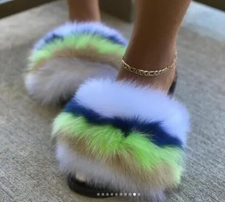 Fluffy Fur Slippers