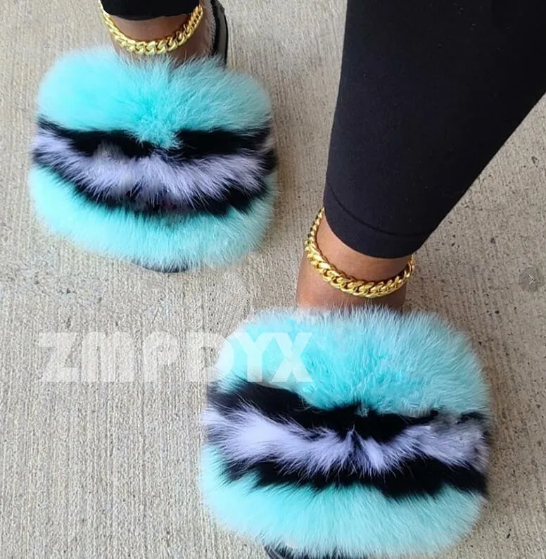 Fluffy Fur Slippers