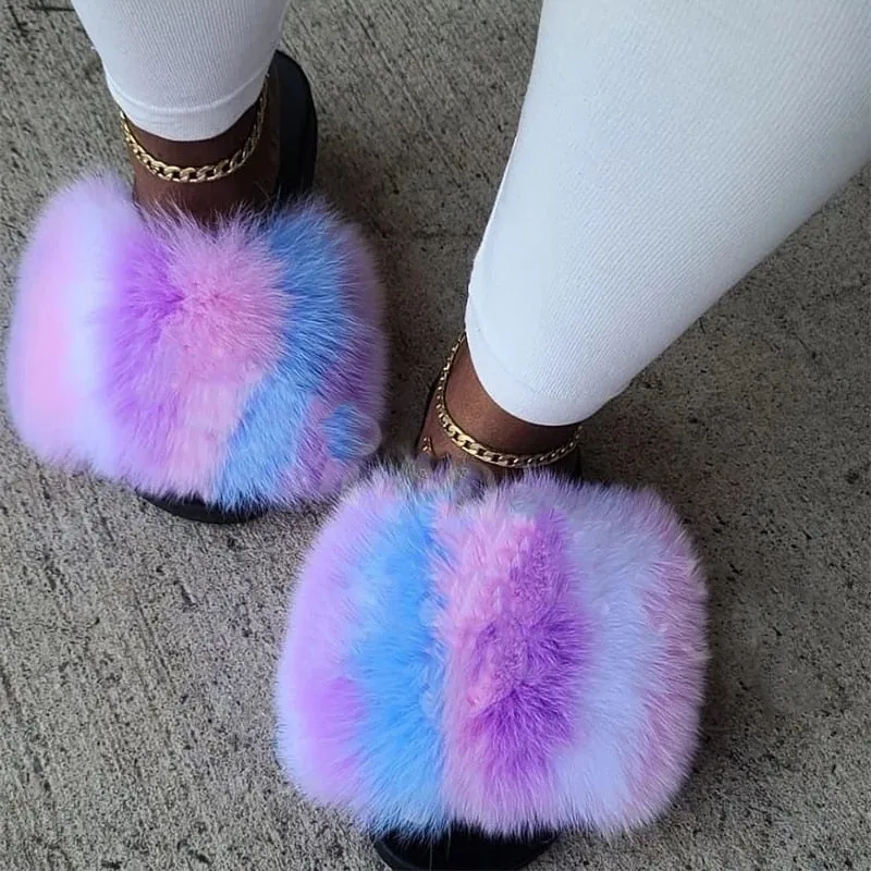 Fluffy Fur Slippers