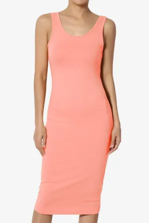 Fontella Sleeveless Bodycon Midi Dress