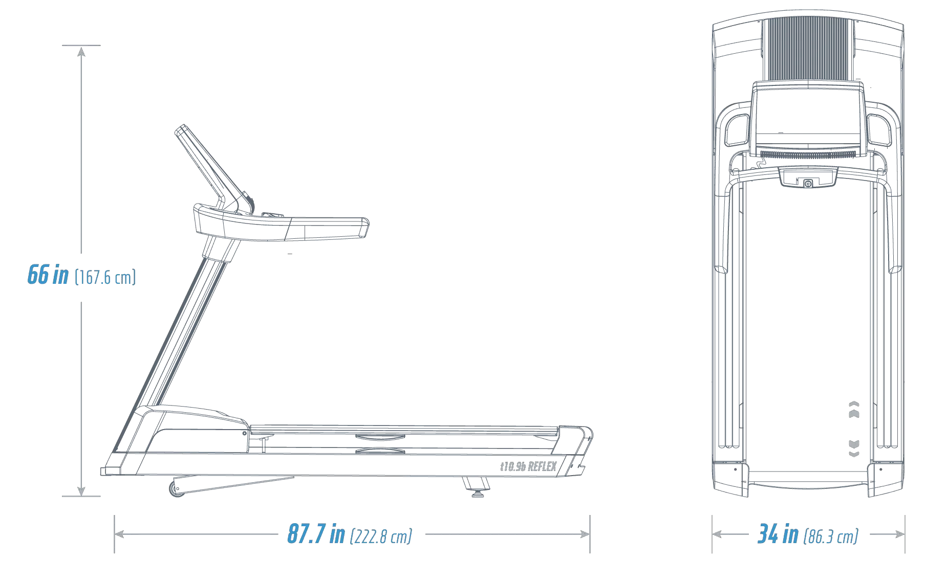 FreeMotion Treadmill t10.9b Reflex