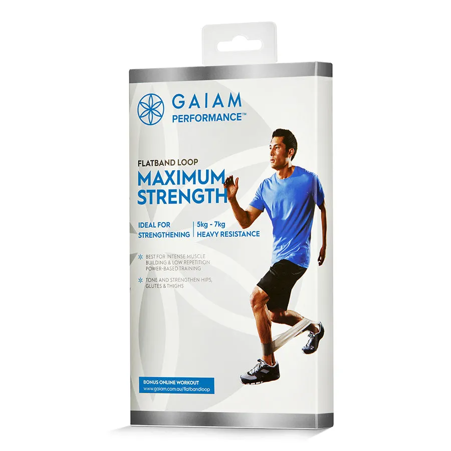 GAIAM PERFORMANCE FLATBAND LOOP MAXIMUM STRENGTH