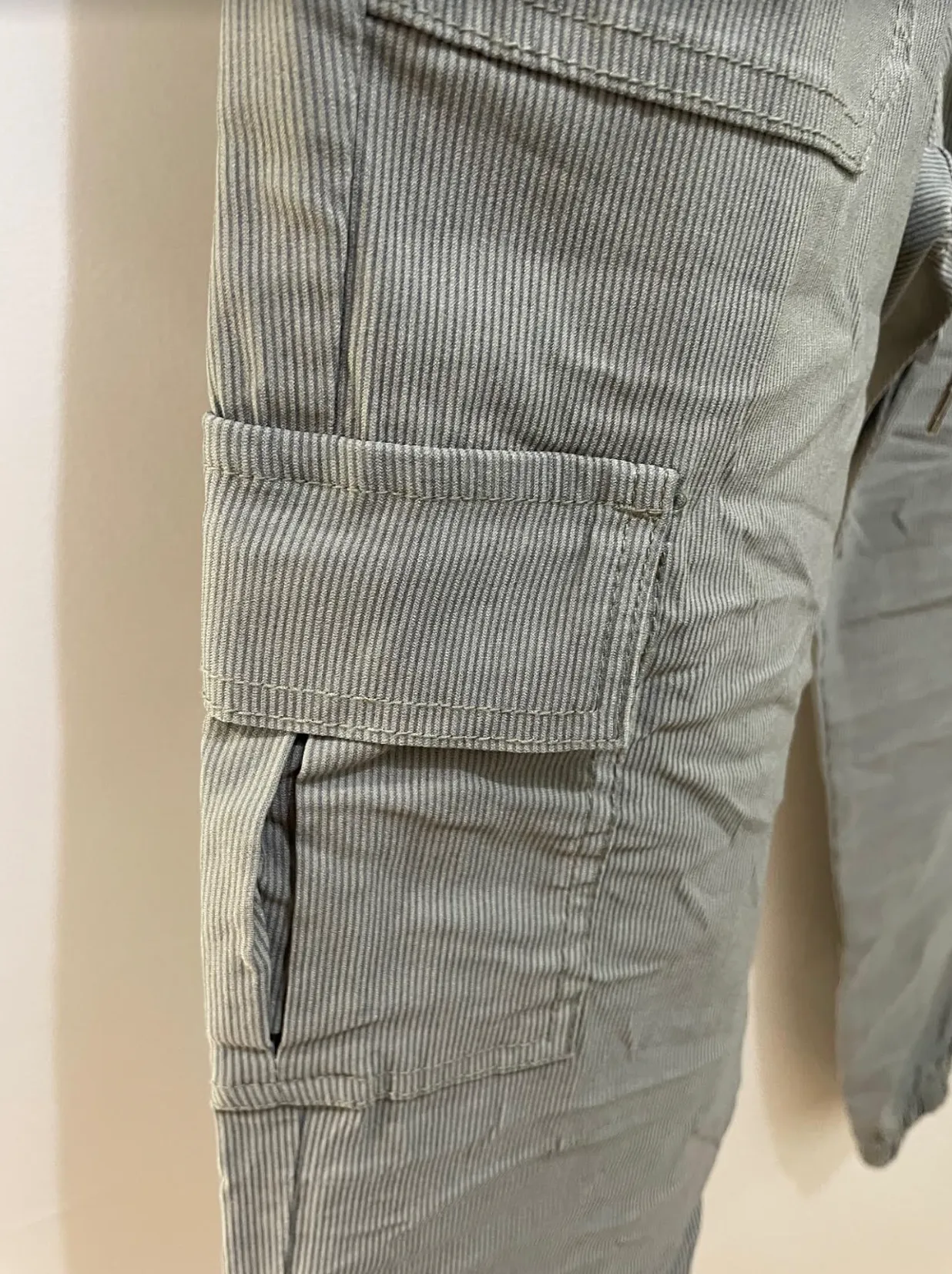 Gaya Cargo | Sage Stripe