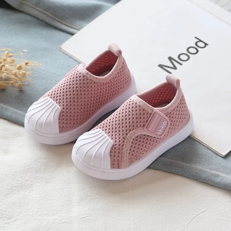 Girls Boys Casual Shoes Comfortable Non-slip Soft Bottom Sneakers