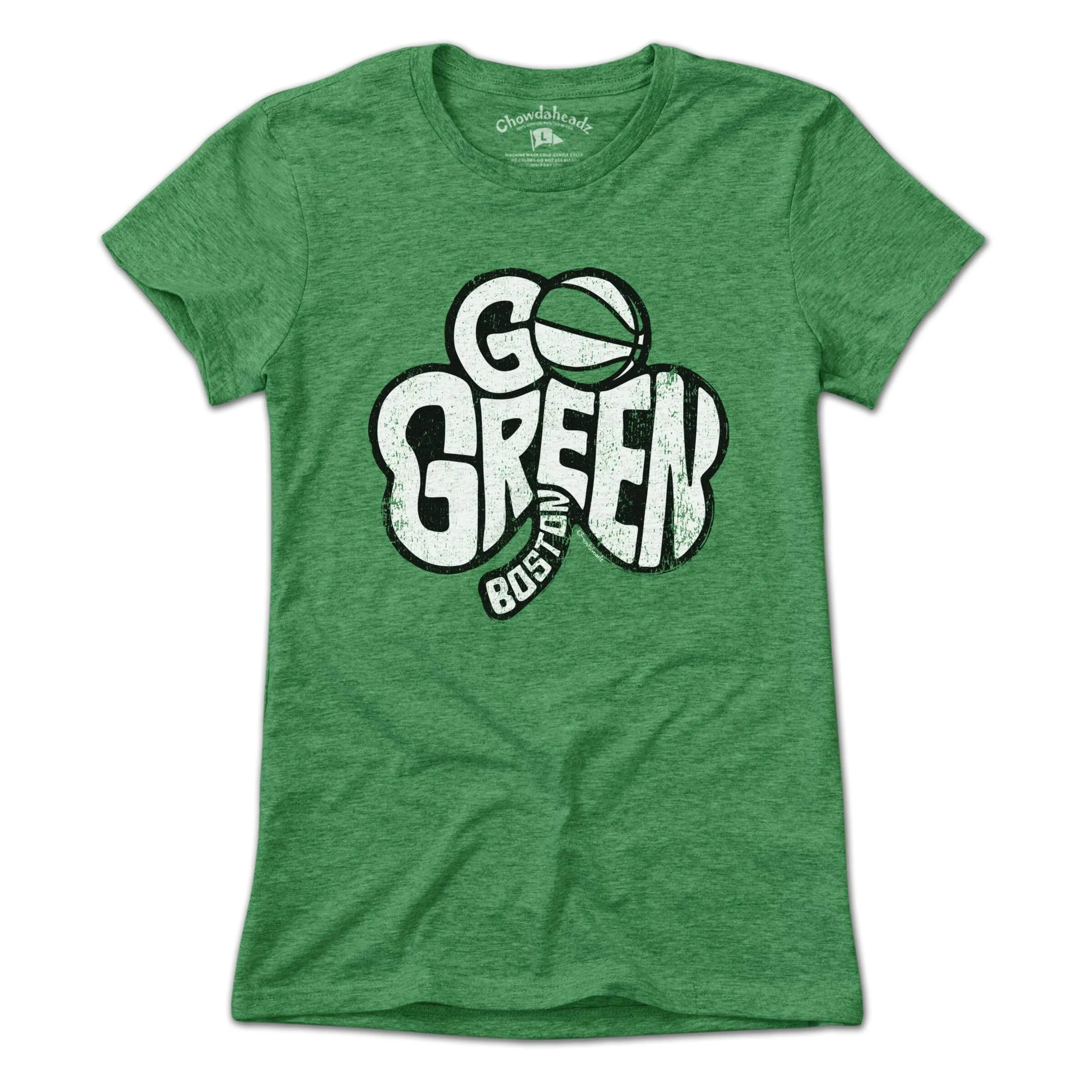 Go Green Boston Shamrock T-Shirt