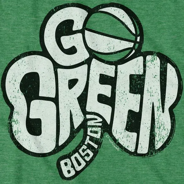 Go Green Boston Shamrock T-Shirt