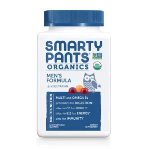 Gomitas orgánicas diarias para niños Multivitamina, OMC120, Orgánico completo para hombre, N/A, 1