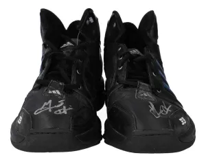 Grant Hill Signed Game Used Orlando Magic 2006 Adidas Sneakers PSA Mears