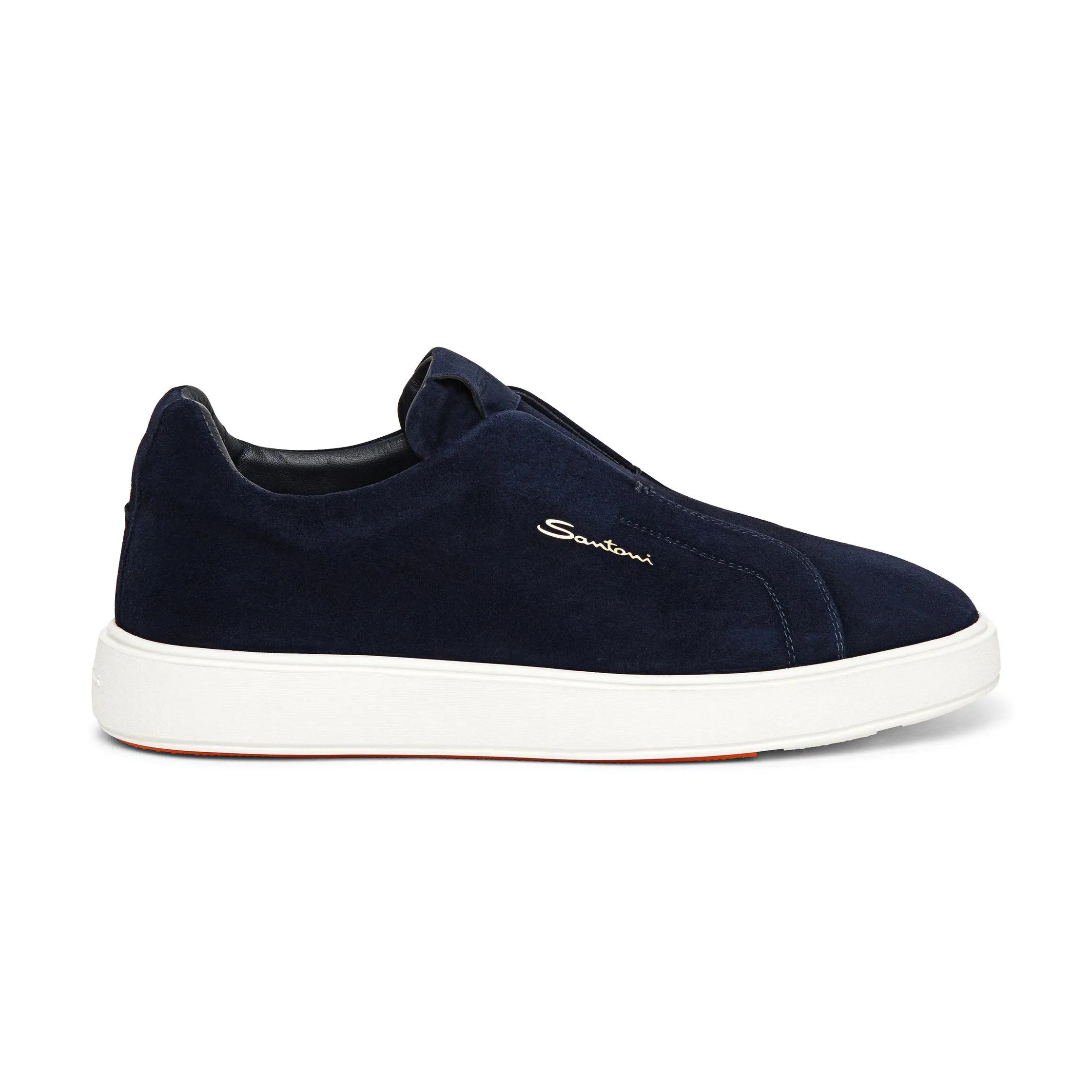 Gyan Slip Sneaker - Navy Suede
