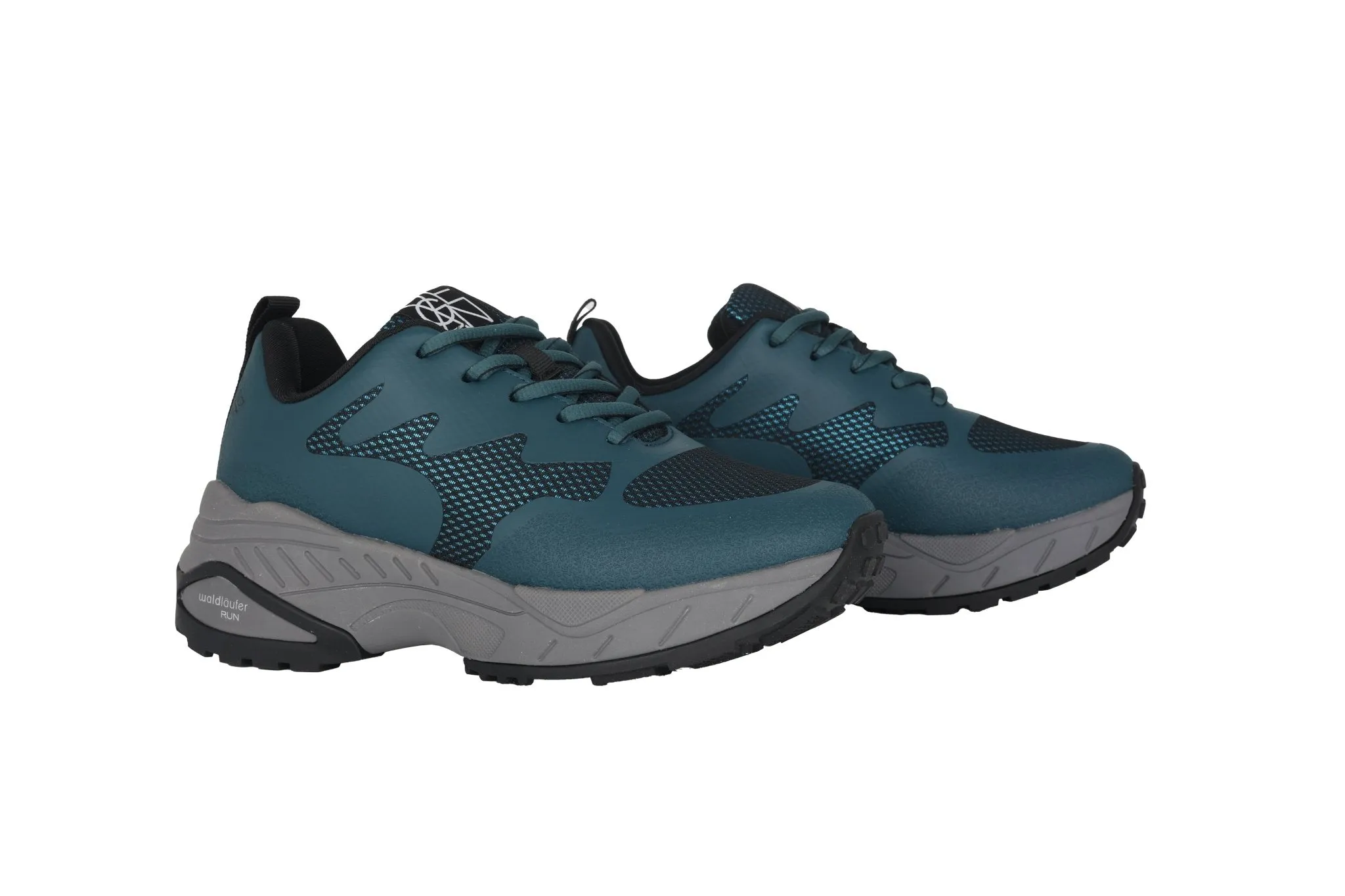 'H K Pepper' women's wide fit (H   K) walking running sneaker - blue