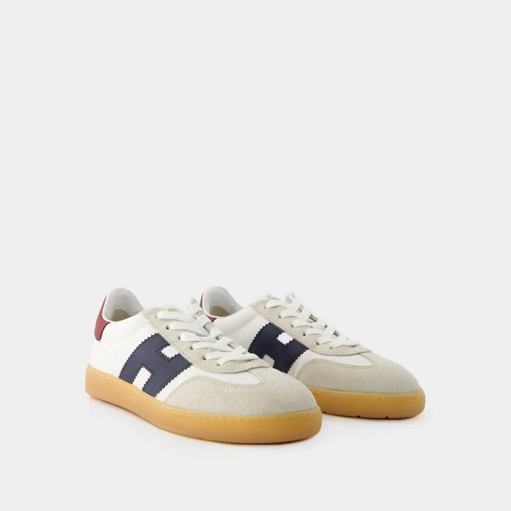 H647 Allacciato Sneakers - Leather - White