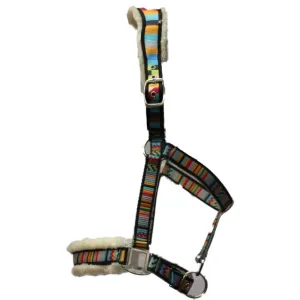 Halter Ear Relief Fleece Lined Multi Coloured (RAN1875)