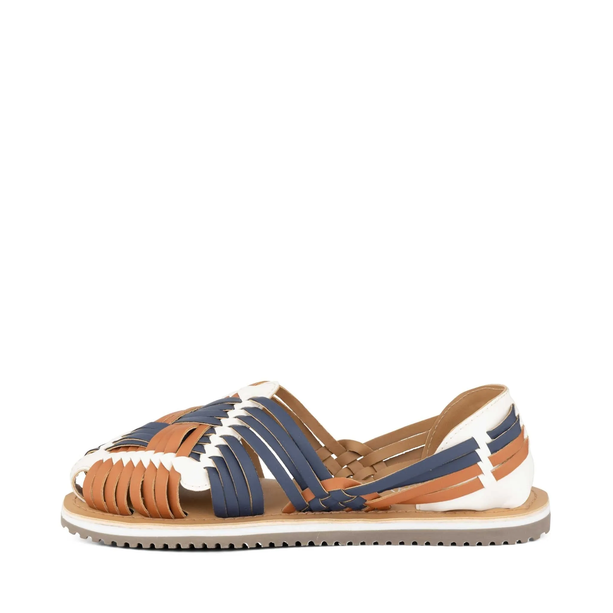 Haora White Multi Huarache Sandals