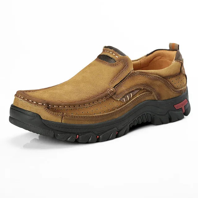 High Quality New Men Comfortable Sneakers Waterproof Shoes Leather Sneakers Fashion Casual Shoes Male Plus Size 38-48