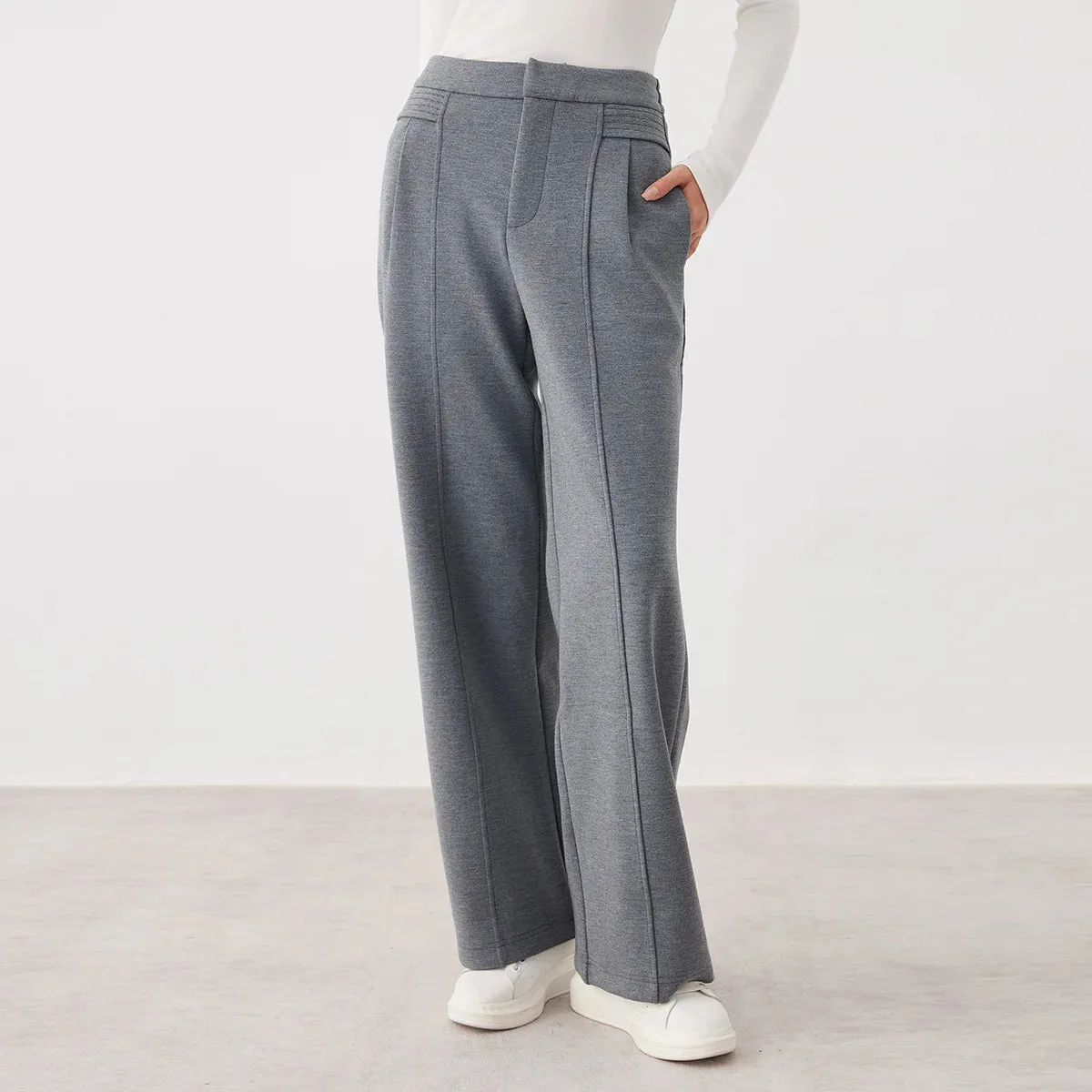 High-Waisted Wide-Leg Trousers | Elegant & Comfortable | Tailored Fit