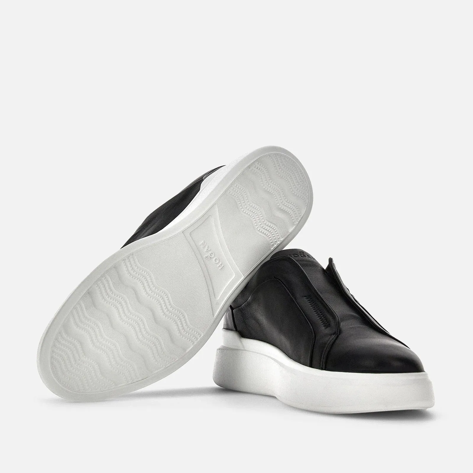 Hogan H580 Slip-On Sneakers - Black