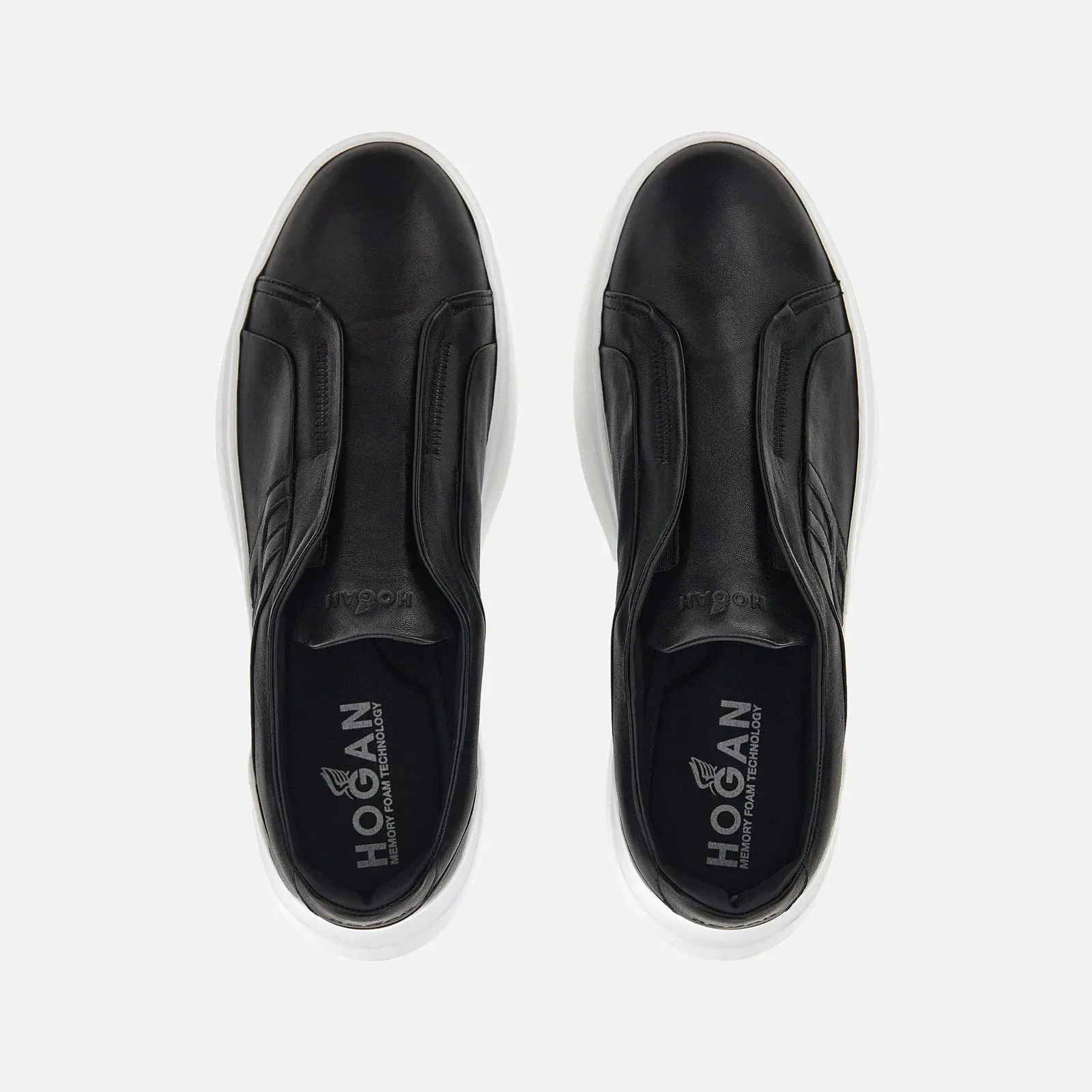 Hogan H580 Slip-On Sneakers - Black
