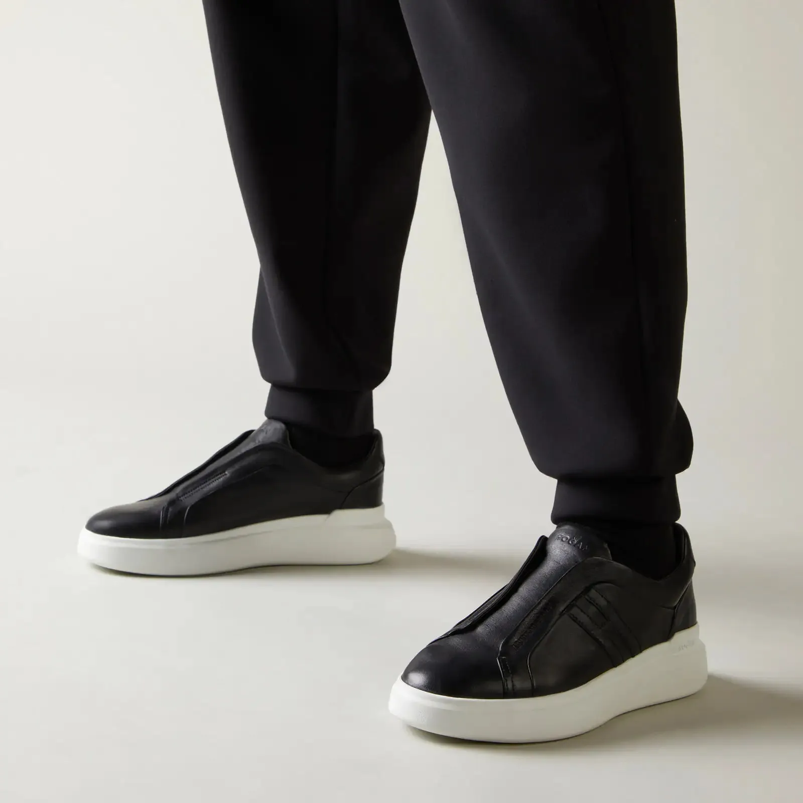 Hogan H580 Slip-On Sneakers - Black