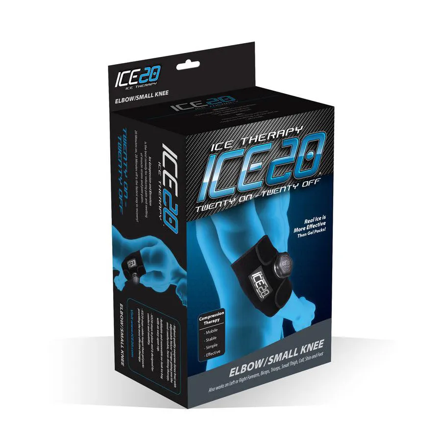 ICE20 Elbow / Small Knee Ice Compression Wrap: ICE-ELBOW-SM KNEE
