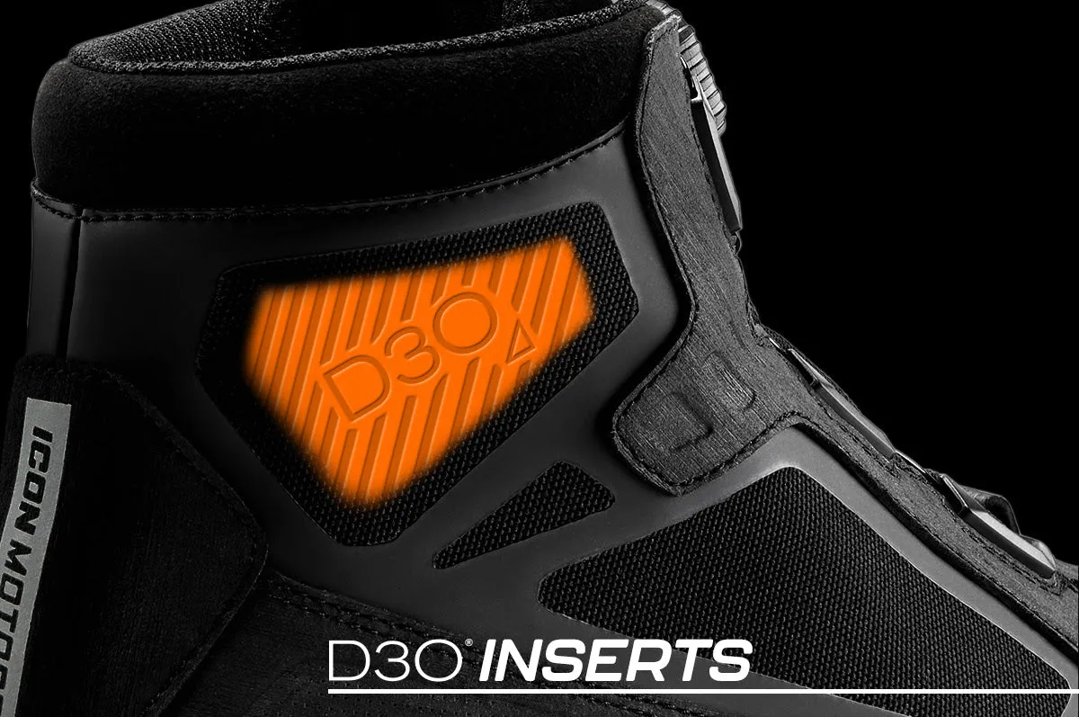 Icon Patrol 3 Waterproof Boots - Black