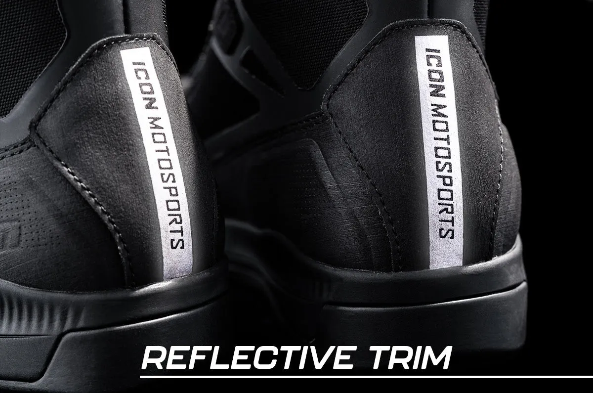 Icon Patrol 3 Waterproof Boots - Black