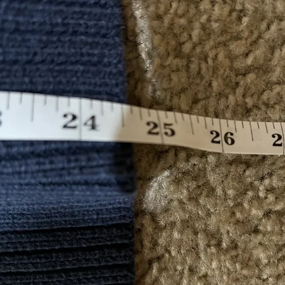 J. Crew Cable Knit Sweater Pullover Crewneck Fisherman Style Navy Blue Women's M