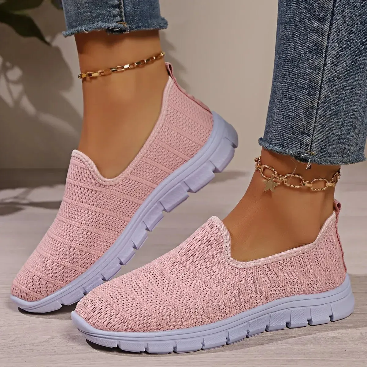 Julia Simple Comfortable Slip-Ons