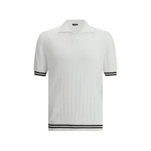 Kiton Ribbed Polo Shirt