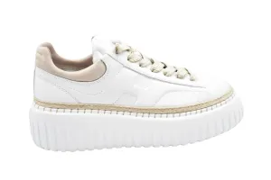 Laced Sneakers With Rope Detail