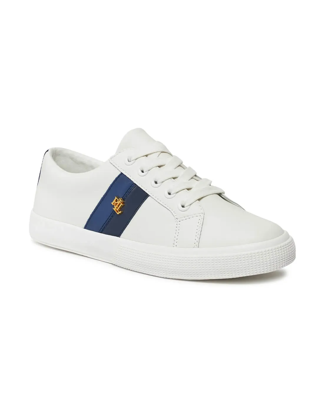 Lauren By Ralph Lauren Jason II Blue Tape Sneakers