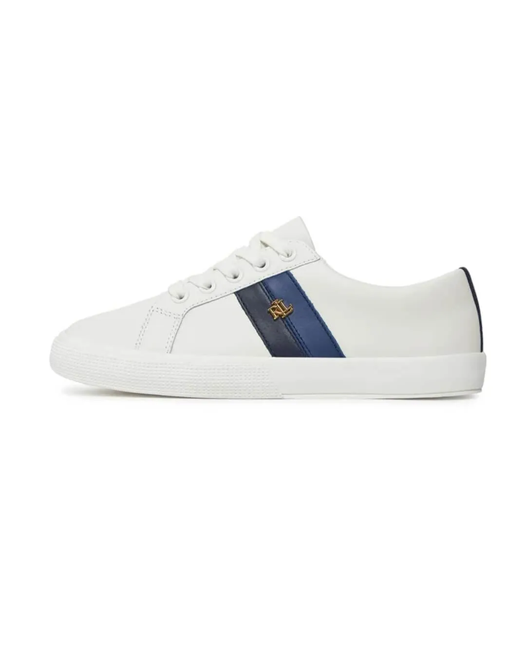 Lauren By Ralph Lauren Jason II Blue Tape Sneakers