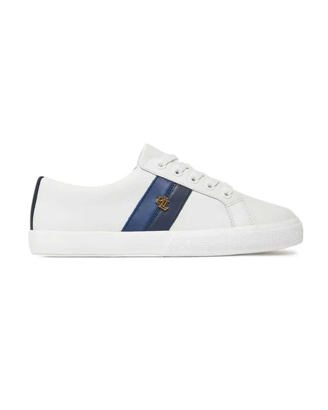 Lauren By Ralph Lauren Jason II Blue Tape Sneakers