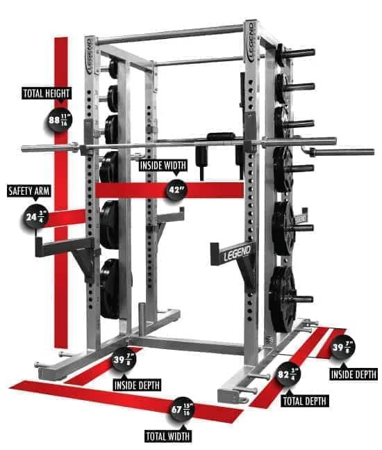 Legend Performance Series Double-Sided Half Cage