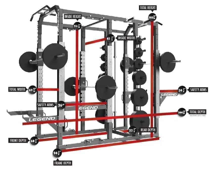 Legend Pro Series Triple Power Cage