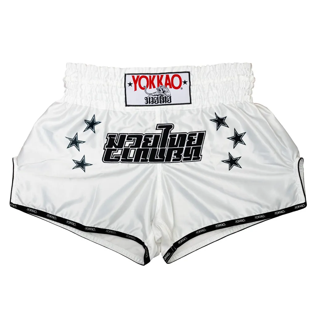 Lettering Muay Thai Shorts