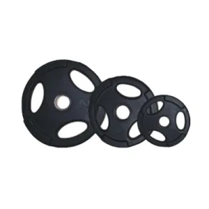 LIFE SPORT OLYMPIC RUBBER GRIP PLATE 5LB