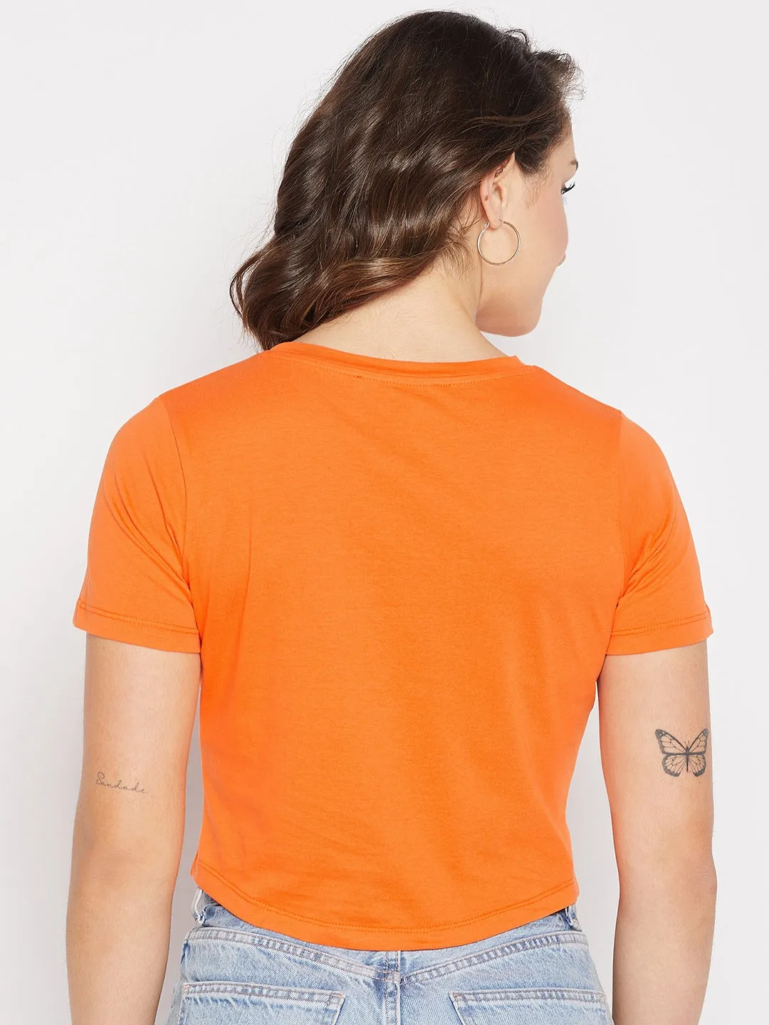 Madame Typography Crew Neck Top