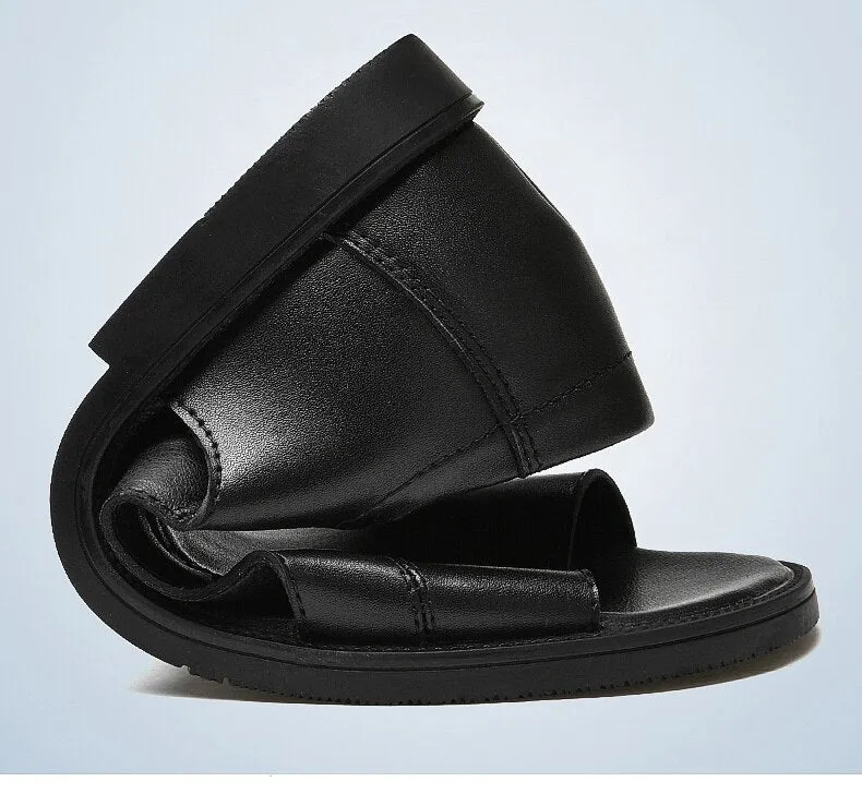 Male Classics Black Hollow Outdoor Sandals