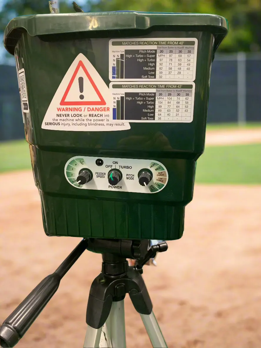 MaxBP Original Pitching Machine Bundle