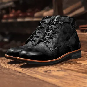 Men's DAVID Leather Shoes: Comfort & Style