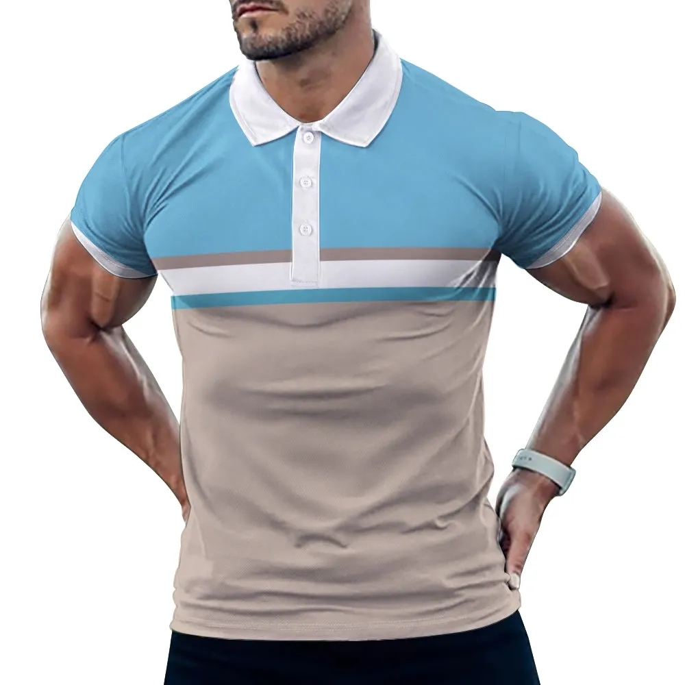 Men's Fashion Casual Polo Shirt 2411005125