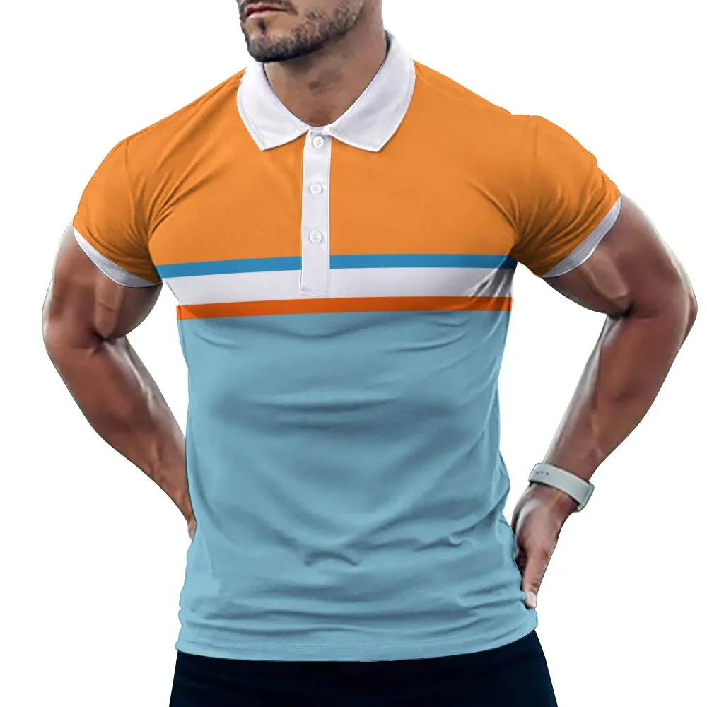 Men's Fashion Casual Polo Shirt 2411005125
