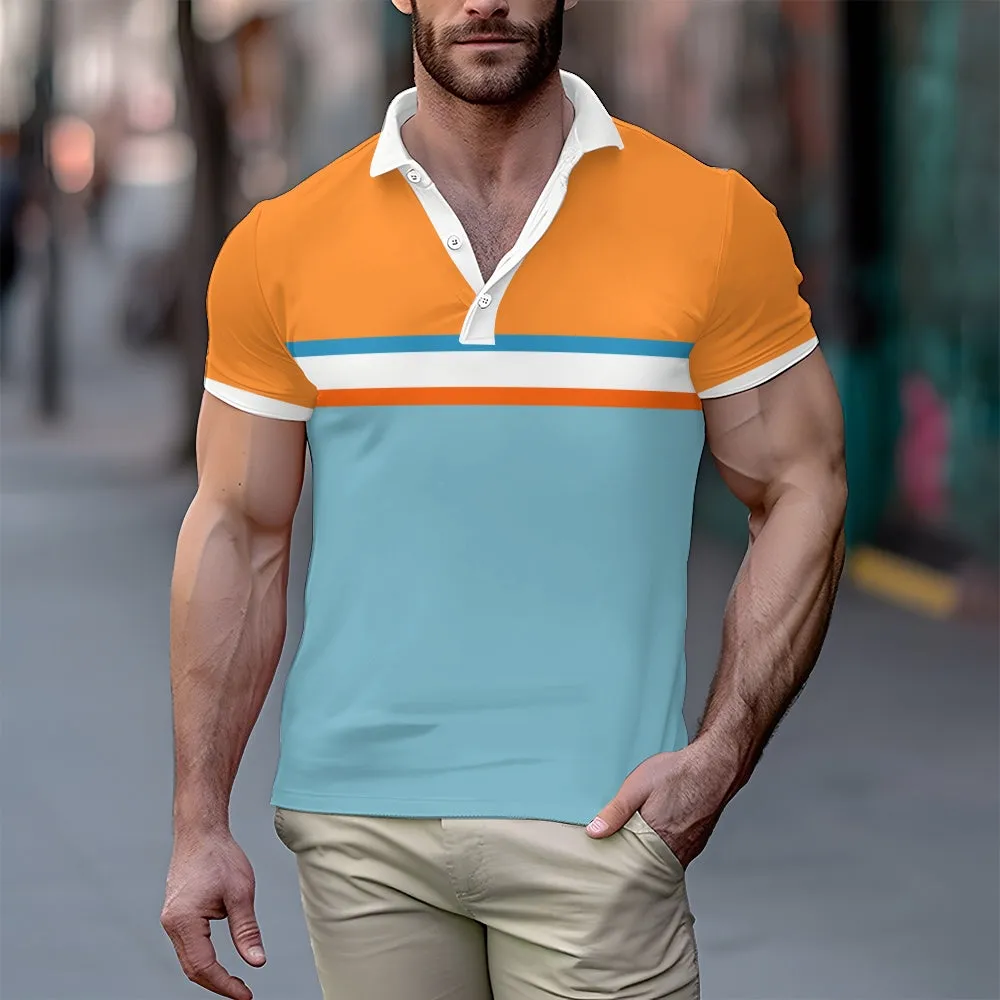 Men's Fashion Casual Polo Shirt 2411005125