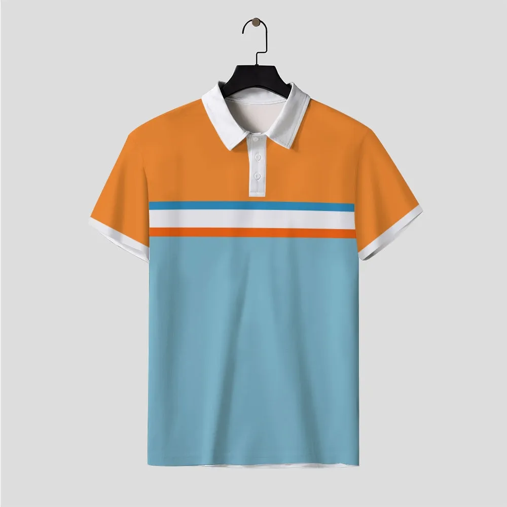 Men's Fashion Casual Polo Shirt 2411005125