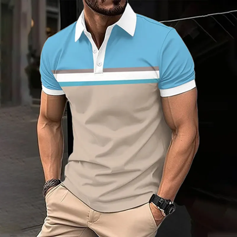 Men's Fashion Casual Polo Shirt 2411005125
