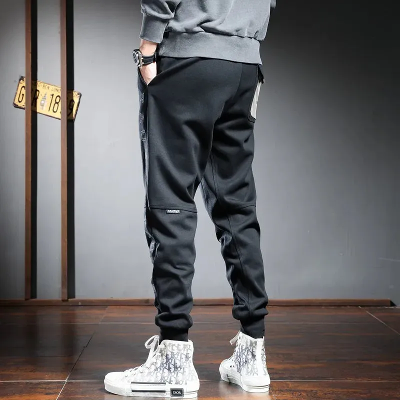 Men's Fashion Casual Sweatpants - Streetwear Sports Gym Jogging Tracksuit Drawstring Joggers Trousers