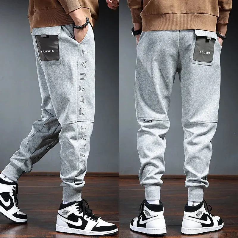 Men's Fashion Casual Sweatpants - Streetwear Sports Gym Jogging Tracksuit Drawstring Joggers Trousers